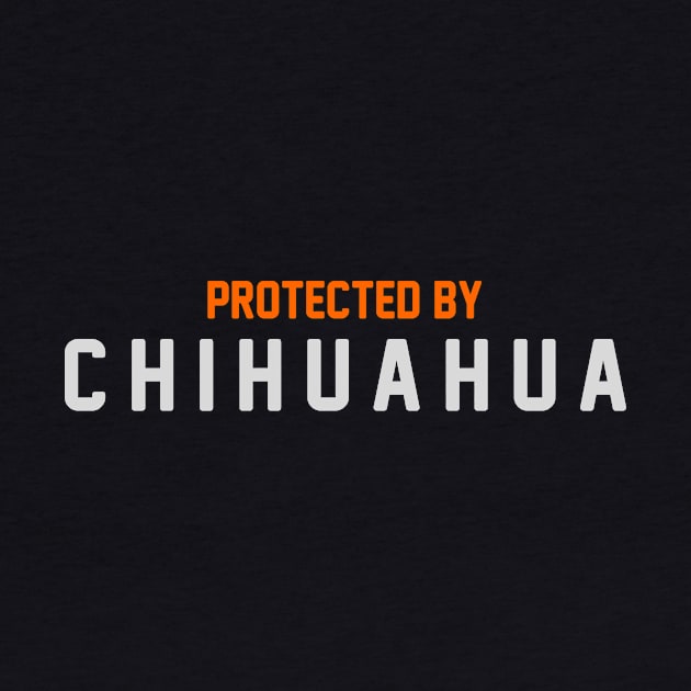 Protected By Chihuahua by Toogoo